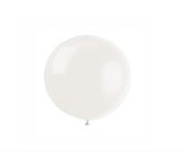 Unique 56722 Palloncini Giganti in Lattice, Bianco (Linen White), 36"/91 cm, Confezione da 6 palloncini