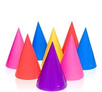 Unique 9091M Cappelli da Festa-Disegni Assortiti-Confezione da 8, Assorted