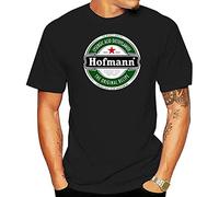 Unique Adults Hofmann LSD Beer Label T Shirt Short Sleeve Stretchy Organic Cotton Print Mens Tee Summer Oversized Casual T Shirt M