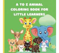 Unique animal colouring book for children: Educational colouring pages with animal and alphabets for preschool children age 3-5
