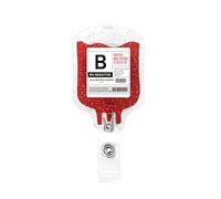 Unique Bag Pendant Handmade Blood Bag Keyring Charm Fashionable Accessory Phone Pendant Suitable For Doctors And Nurses Halloween Themed Badge Holder