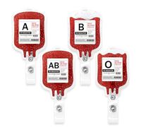 Unique Bag Pendant Handmade Blood Bag Keyring Charm Fashionable Accessory Phone Pendant Suitable For Doctors And Nurses Halloween Themed Badge Holder