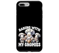 Unique Baker Gnomes Loves Baking Like A French Pastry Chef Custodia per iPhone 7 Plus/8 Plus