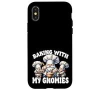 Unique Baker Gnomes Loves Baking Like A French Pastry Chef Custodia per iPhone X/XS