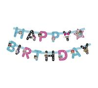Unique Banner di compleanno-1,82 m-LOL Surprise Party, Multicolore, 20911