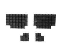 Unique Character 76 Pezzi PBT Senza Incisione Keycap DSA Ergodox Per Tappi Chiave Per Interruttori Mx