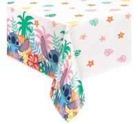 Unique Disney Lilo and Stitch Short Fold Rectangular Plastic Tablecover - (54" x 84") 1 Piece Birthdays and Themed Celebrations