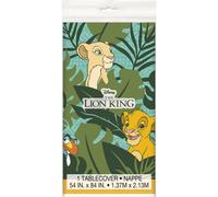 Unique Disney Lion King Rectangular Plastic Table Cover 54 x 84 1 Pc