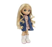 Unique eyes - bambola articolata 25cm, con occhi grandi magici e profondi, segue il tuo sguardo, amy fashion doll ginnasta elegante