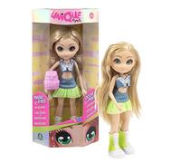 UNIQUE EYES, Bambola da 25 cm, collezione a farfalla, modello casuale, con il loro sguardo che ti segue gli occhi, con abbigliamento primavera estate, giocattolo per bambini dai 3 anni, GIOCHI