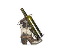 Unique Gift Idea Western Cowboy Boot Bottle Holder Genuine Barb Wire Head Turner