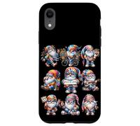 Unique Hippie Accessories For Women Peace Love Hippie Gnome Custodia per iPhone XR