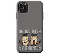 Unique Hockey Player For Gnome Lover On Ice With My Gnomies Custodia per iPhone 11 Pro Max