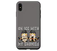 Unique Hockey Player For Gnome Lover On Ice With My Gnomies Custodia per iPhone XS Max