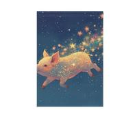 Unique Imagination Estetica Miniatura Maiale Stagionale Giardino Bandiere bandiere all'aperto banner per la decorazione del Patio 28x40 double sided