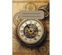 Unique notebook for watchmakers, watch lover and other watch enthusiasts: 200 grid pages, 6x9 inch size, one of the series of unique cover designs