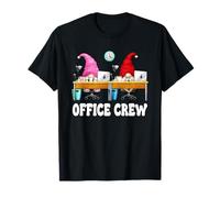 Unique Office Crew Graphic for Men And Women Funny GNOME Maglietta