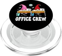 Unique Office Crew Graphic For Men And Women Funny Gnome PopSockets PopGrip per MagSafe