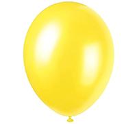 Unique- Palloncini in Lattice, Cajun Yellow, 30 cm, 80085