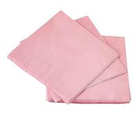 Unique- Tovaglioli di Carta, 20 Pezzi, Rosa, 13cm, 30871