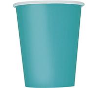 Unique Party Party Paper Cups Set di 14 Bicchieri, Carta, Verde
