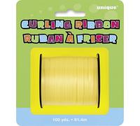 Unique Party 48625 - 90 m Nastro Auto-Arricciante Giallo