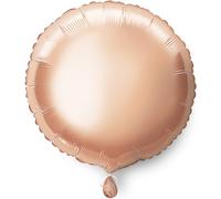 Unique Party 53354 - Palloncino Rotondo - 45 cm - Oro Rosa