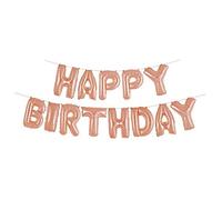 Unique Party 53668 - Palloncino, colore: Oro rosa