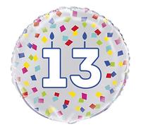 Unique Party 54031 - Palloncino, multicolore