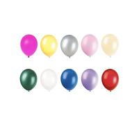 Unique Party 56891 - Palloncini in Lattice di Colori Pastello Perlaceo Assortiti da 30cm, Confezione da 50