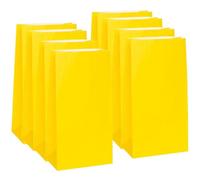 Unique Party 59000 - Buste Regalo in Carta Gialla Girasole, Confezione da 12