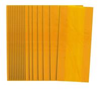 Unique Party 62026 - Buste in Cellophane Arancioni per Feste, Confezione da 30