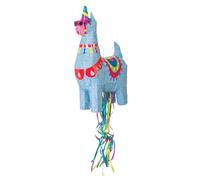 Unique Party 62966 - Llama Pinata - Tirare la Corda