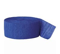 Unique Party 6345 - 24m Stelle Filanti per Feste Blu Reale Carta Crespa