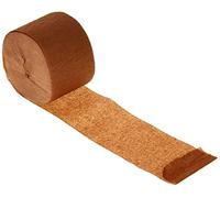 Unique Party 6374 - 24m Stelle Filanti per Feste Marroni Carta Crespa