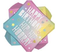 Unique- Tovaglioli di Carta-16,5 cm-Festa dell'Unicorno-Confezione da 16, Multicolore, 72492