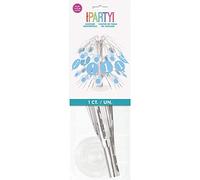 Unique Party 74956 - Centrotavola a Cascata per il Primo Compleanno a Quadretti Blu