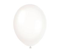 Unique Party 80011 - Palloncini in Lattice Trasparente da 30cm, Confezione da 10