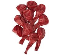 Unique Party 80012 - Palloncini in Lattice Rosso Scarlatto da 30cm, Confezione da 10