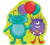 Unique Party Carta Ritagliato Decorazione Misura Confezione 8 (SG24541)