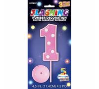 Unique Party - Decorazione lampeggiante a forma di numero (SG10000)