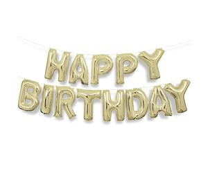 Unique Party Foil Letter Balloon Banner Kit