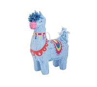 Unique Party, mini pignatta Lama Party, 1 pezzo, 73239 Lama Favor, decorazione per festa di compleanno, 73239, in nylon/A, taglia unica, multicolore