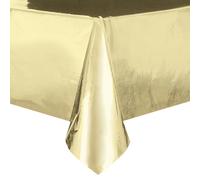Unique Party - Tovaglia in plastica metallizzata per feste (SG14298)