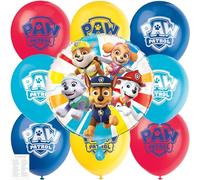 Unique Paw Patrol - Set di palloncini a tema Paw Patrol, in lattice e alluminio, con lista di controllo, decorazioni per feste di compleanno Paw Patrol, licenza ufficiale da Unique
