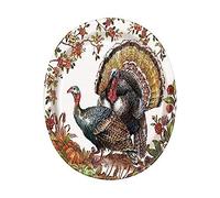 Unique Piatti Ovali Tartan Turchia - 8 Pz