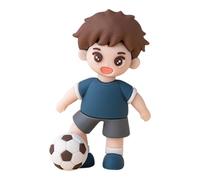 Unique Soccer Cake Decorations for Boys with 10cm Size Perfect for Enhancing Party Themes and Visual Appeal Easy Cleaning Decors