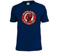 Unique Tees Mens Mohawk Gasoline Vintage Motor Oil T Shirt Marina Militare L