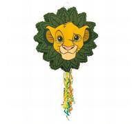 Unique- The Lion King Disney Il Re Leone Pinata-Tirare la Corda, Multicolore, 65088