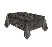 Unique, Tovaglia Nera con Ragnatela